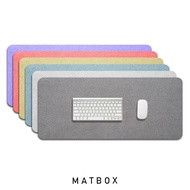 MATBOX Desk Mat/Mousepad FELT Non Woven L/XL - Minimalist Office/Gaming Desk Mat