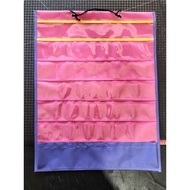 1 column empty pocket chart for classroom and teachers MEDIUM CHART. shipped from LUZON