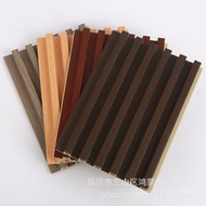 Decorative Panel Hollow Grid Bamboo Wood Fiber Six-Slot Small Grid Panel Bedroom TV Background Wall 