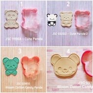 PANDA Cookie cutter 1, 2, 3, 4 (choose 1 motif)