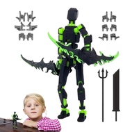Robot Action Figure 3D Multi Jointed Movable Robot Artikulasi Figure Robot Unik Collectibles 13 Arti