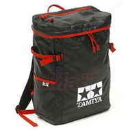Tamiya Backpack | Mini 4WD Portable Pit Backpack 27 Liters Black/Red