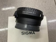 [保固一年][高雄明豐] 公司貨 95新 Sigma MC11 Sony E-Canon EF 𨍭接環 [B1736]