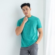 Kale Arthur T-shirt Cotton Viscose Asian Fit | Green