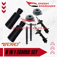 [8 IN 1] TM FR & RR Absorber / ABS Mounting / ABS Cover for Perodua Myvi 18 Gen3 New Myvi D20N M800 