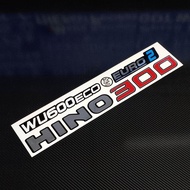 sticker Hino 300 wu600eco euro2 car lorry sticker accessories