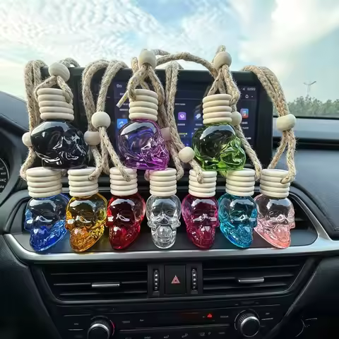 Car Air Freshener Diffuser Hanging Air Freshener Diffuser - Vanilla Cream Fragrance Oil Air Diffuser