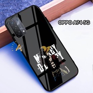 Softcase Glass for Oppo A74 5G | GK26 | Case Hp Oppo A74 5G | Case Oppo A74 5G | Kesing hp Oppo A74
