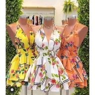 Emma Flowery Motif Dress