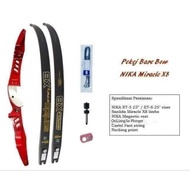 PEKEJ MIX & MATCH BOW ILFRiser NIKA ET-5 23" / ET-6 25" / ET-3 21" dengan Limbs Sanlida Miracle X8.
