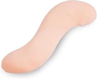 Iris Plaza Space Fit Dream Pillow Body Pillow, Salmon Pink, Hotel Quality, High Resilience and Soft,