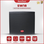 Distributor Subwoofer Speaker Aktif BareTone SW18 Type 18 Inch