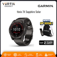 Garmin Fenix 7X Sapphire Solar Carbon Gray DLC Titanium with MetalBand