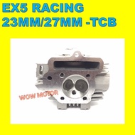 EX5 HEAD RACING TCB 23MM 27MM RACING HEAD SET EX5 TCB 23MM / 27MM RACING HEAD EX5 23 MM 27 MM HEAD R