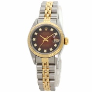勞力士 69173G Datejust 10P 鑽石腕錶 不鏽鋼 SSxK18YG 女款 ROLEX