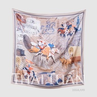 Luxury Square Shawl 90x90cm 2S58LA90 - Thai Tuan Fashion