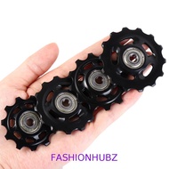 FASHIONHUBZ Bicycle Pulley Wheel Cycling MTB Bicycle Pulley Jockey Wheel 11T 12T 13T 14T Accessories