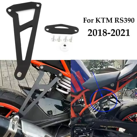 Motorcycle Accessories Muffler Support Exhaust Pipe Hanger Bracket Sports Holder For KTM RC390 390RC