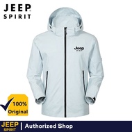 JEEP SPIRIT Couple outdoor thin windbreaker jacket