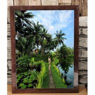 KAYU Minimalist Wooden Photo Frame - Poster Photo Frame 30x40cm - Wood MOTIF