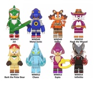   Sonic Pink Shadow Building Blocks Toys For Children WM6088