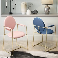 Chair Stool Dining Table Nordic Cafe loft Dining Chair Influencer Iron Hotel Milk Tea Shop Foshan Le