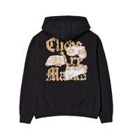 Round - Hoodie Sweater Cliche Black Regular Unisex Fleece Cotton