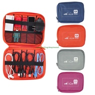 Fashion Multifunction Compact Storage Bag Practical Digital Data Cables Flash Drives Travel Case Wat