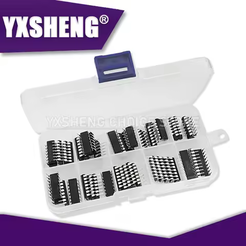 50PCS/Set Integrated Circuit 74LS00 74LS02 74LS04 74LS08 74LS32 74LS47 74LS86 74LS90 74LS138 74LS245