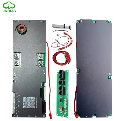 JK Inverter BMS JK-PB2A16S15P Energy Storage 16S 48V Lifepo4 Battery 1A 2A Active Balance 8S 100A 15
