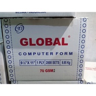 COMPUTER PAPER SIZE 9.5X11 FRAME 1 GLOBAL BRAND