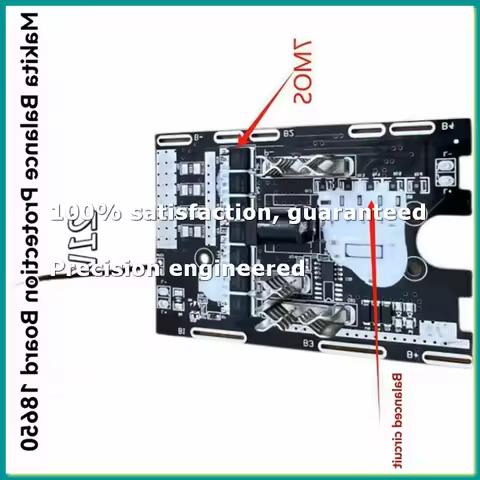 Battery Protection Board with Equalizer Circuit for 18650 Power Tool 21V Battery Pack Protection Cir