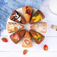 OONE Food Grade Silicone Baking Pan, Non-Stick DIY Triangle Cake Mold, Multi-Purpose BPA Free 8 Grid