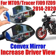 For Yamaha MT09 Tracer MT-09 FJ-09 FJ09 FZ-09 FZ09 Accessories Convex Mirror Increase Rearview Mirro