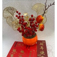 K4215  柿柿如意摆件K4215 Persimmon Ruyi Ornaments