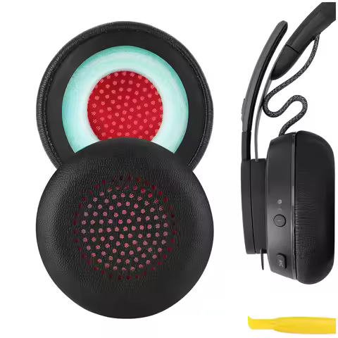 Geekria Replacement Ear Pads for Logitech Zone Wireless Headphones Ear Cushions, Headset Ear Cups Co
