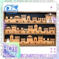 Advent Calendar for the Birth of Jesus, Countdown to Jesus, Wooden Advent Calendar, Christmas Holida