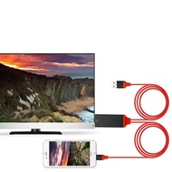 【cw】 1080p Digital TV Adapter Apple HD Cable Lightning to HDMI-compatible for Mobile Phone Tablet Same Screen