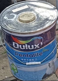 18L Dulux Pentalite 多樂士 ( 配得麗升級版 ) 淨味升級配方乳膠漆18公升罐裝, 白色(30GY 88/014 沁園春雪 )。5276376, H8661-1K