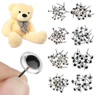 【YF】◕  20Pcs Transparent Glass Eyes Needle Felting Bears Animals Dolls Kids Accessories 3/4/5/6/7/8/9/10mm