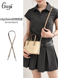 Ancient Ant Suitable for Coach Coach City15 23 Tote Bag Shoulder Strap Mini Transformation Crossbody