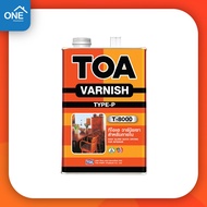 น้ำยาเคลือบไม้ TOA วานิชเงา T-8000 TOA Varnish วาร์นิชเงาสำหรับภายใน
