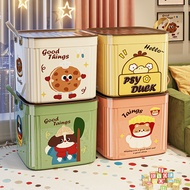 [in stock] Cartoon storage box with high aesthetic value and large capacity for home use in the livi