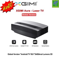 XGIMI Aura 4K UHD Screenless Ultra Short throw Laser Projector  DLP  Android 10.0 2400Ansi Lumens 3D Home Beamer Theater Harman Kardon โปรเจคเตอร์ โฮมเธียเตอร์ รับประกัน 1 ปี