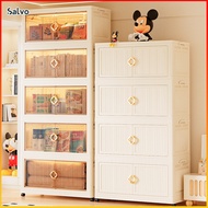 Salvo 78cm Folding Storage Cabinet With 2 Doors No Installation Required Clothes Cabinet Almari Baju