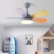 儿童风扇灯吊扇灯过道玄关阳台小吊扇家用卧室厨房迷你电风扇吊灯