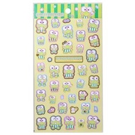 日本版 Sanrio Character 青蛙仔 Keroppi KEROKEROKEROPPI  貼紙 燙金獎勵貼紙 平行進口