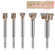 CHIHIRO1BFT8 Hinge Boring Bit, 10-25mm Double Blade Drill Bit,  Three-Tooth Tungsten Carbide Woodwor