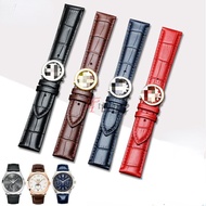 19mm 20mm 21mm 22mm Genuine Leather Watch Strap for  PP 5167A Cowhide Watchband Butterfly Buckle