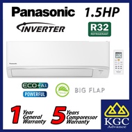 Panasonic 1.5HP Standard Inverter R32 Air Conditioner CS-PU12XKH-1A / CU-PU12XKH-1A 冷气机 冷氣機
